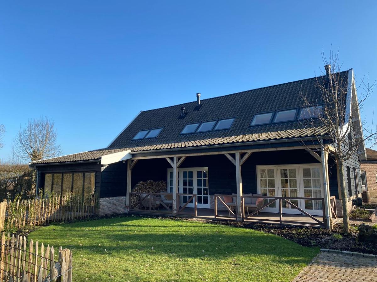De Porrel Polsbroek Unit Met Prive Jacuzzi, Spa En Sauna Eksteriør billede