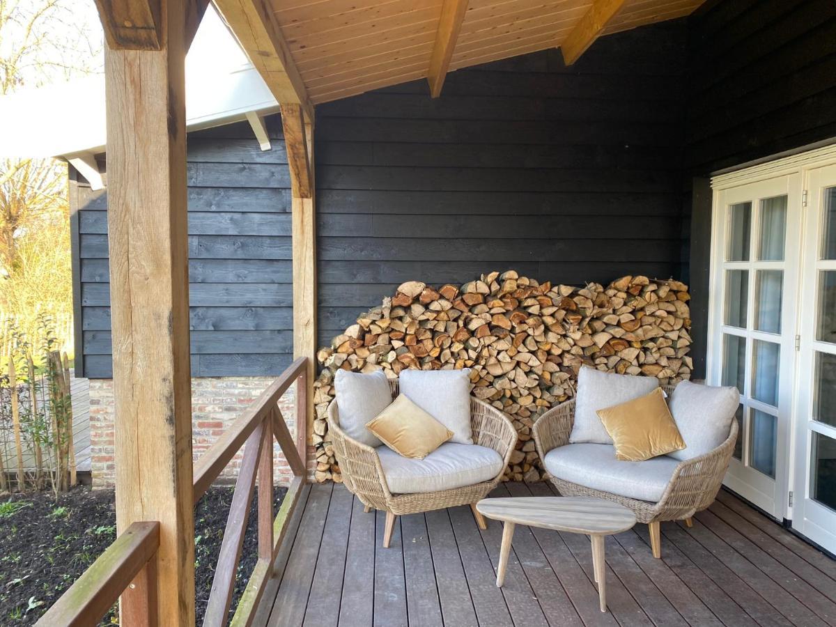 De Porrel Polsbroek Unit Met Prive Jacuzzi, Spa En Sauna Eksteriør billede
